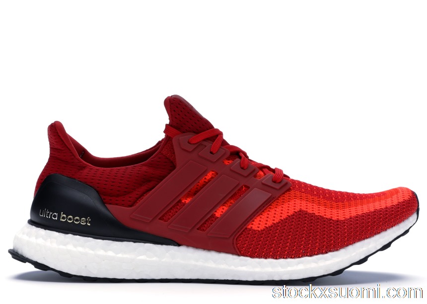 Outlet adidas Ultra Boost 2.0 Solar Red Red Gradient (2016/2018) AQ4006