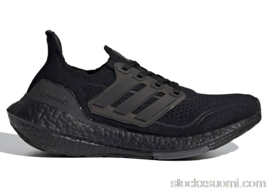 Outlet adidas Ultra Boost 21 J Triple Black (GS) FY5390