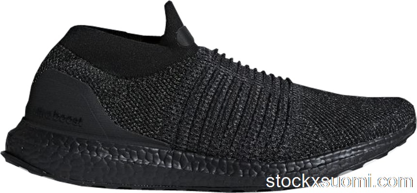 Outlet adidas Ultra Boost Laceless Mid Triple Black BB6222