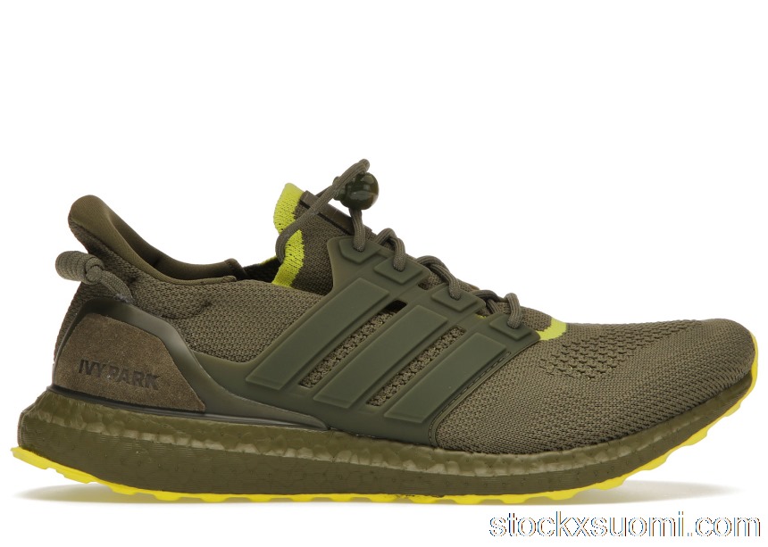 Outlet adidas Ultra Boost OG Beyonce Ivy Park Peloton Focus Olive GW4208