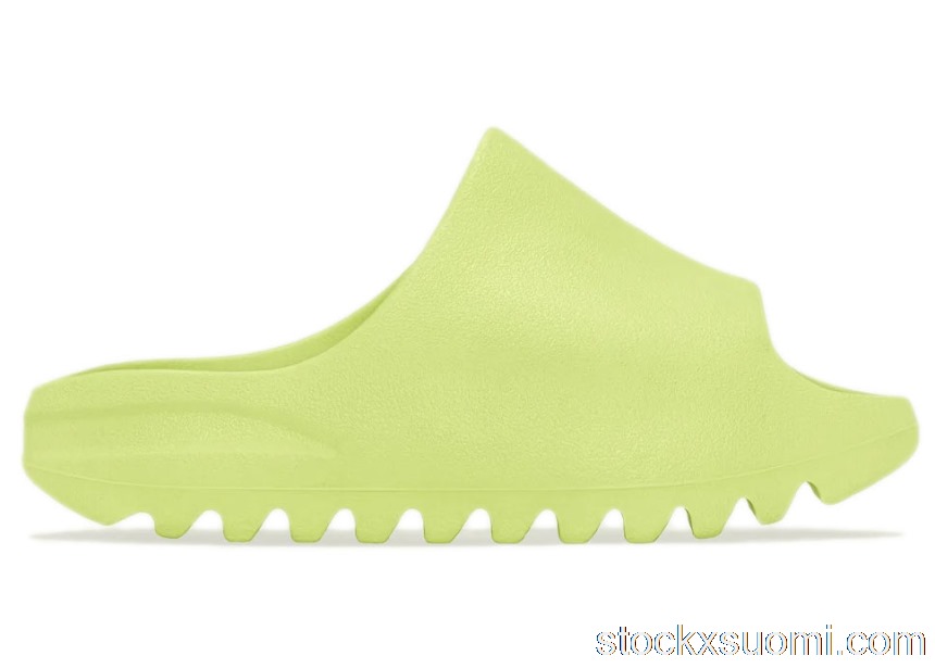 Outlet adidas Yeezy Slide Glow Green (2022) (Kids) HQ4116